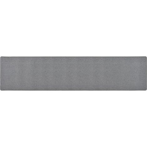 Teppichläufer Dunkelgrau 80x400 cm