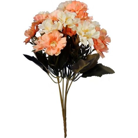 Ramo de 18 flores de cerezo de 30 cm de color naranja. (1/3)