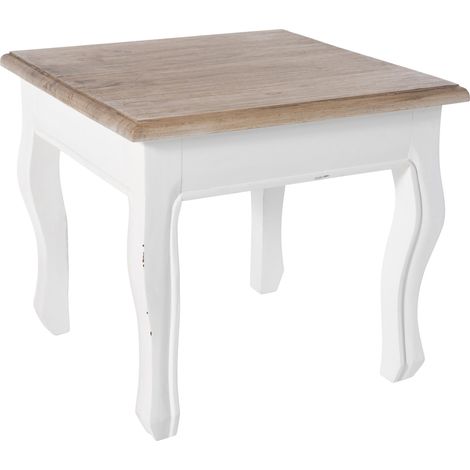 Table d'appoint Alma Nature / Blanc (1/5)