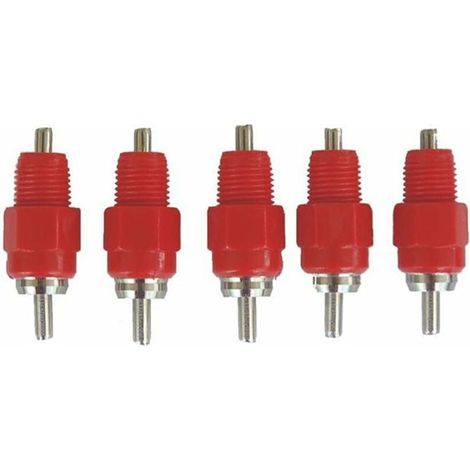 5 Pcs Eau Poulet Alimentateur Fournitures de Volaille Poule Vis dans le style (1/5)