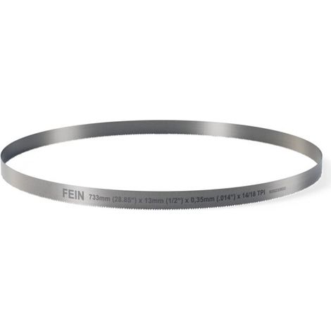 Fein Lame de scie à ruban pour métal et plastique BIM 733 T14 MS - 63502308000