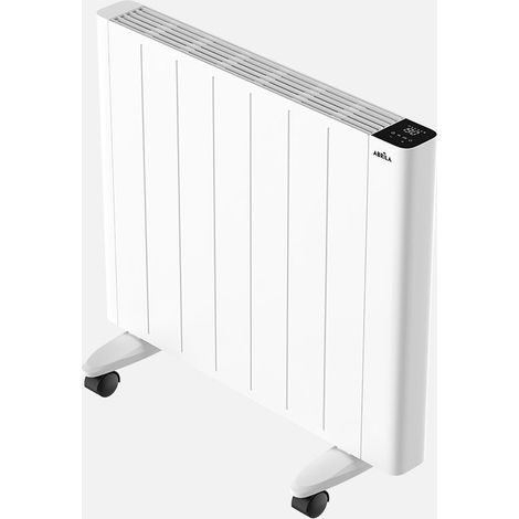 Émetteur thermique céramique Apex blanc 1500w 3 modes programmables 7j tactile protection anti-tourbillon 58x67x8cm