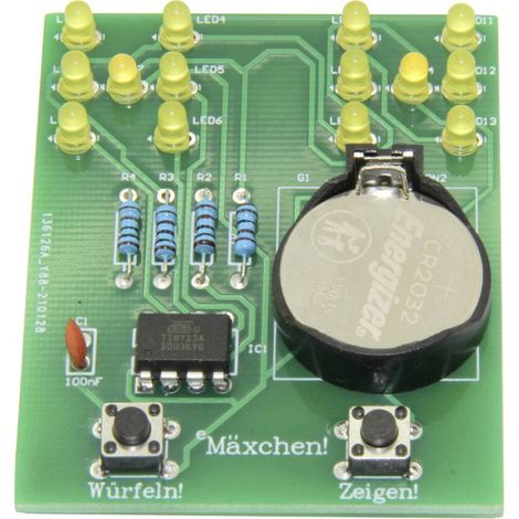 Sol Expert 76400 Mäxchen Kit di saldatura LED Modello (kit/modulo): KIT da costruire (1/2)