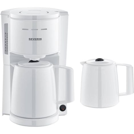 Severin KA 9309 Macchina per il caffè Bianco Isolato (1/5)