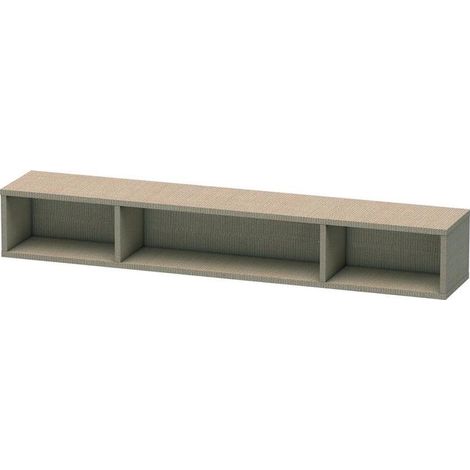 Duravit L-Cube Regalelement horizontal, 3 Fächer, 140x800x120mm, (1/5)
