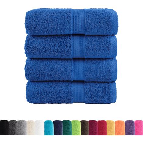 Serviettes d'invité de qualité supérieure SOLUND 4 pcs bleu CFW572756 (1/5)