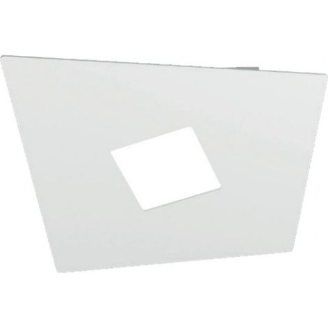 Plafoniera Moderna Note Metallo Bianco 1 Luce Gx53 24Cm (1/5)