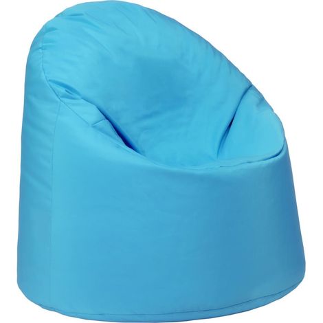 Ready Steady Bed - Sitzsack für Kinder im Wohnzimmer, wasserabweisender Kinder-Gaming-Pouf, runder Spiel-Pouf für den Innenbereich, Outdoor-Möbel für Kinder - Türkis (1/5)