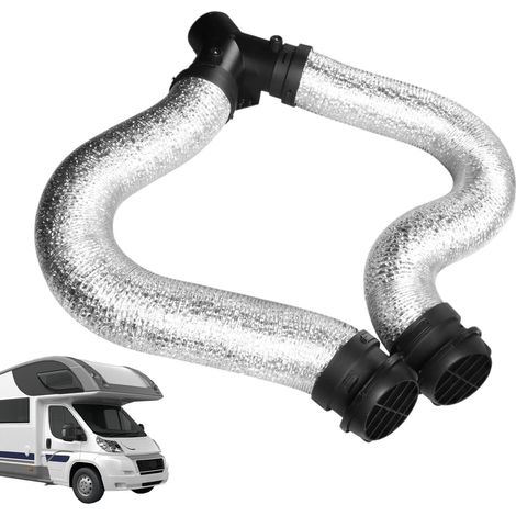 Tuyau d'évacuation d'air pour sèche-linge - En forme de Y - Pour atelier, garage, camping-car, camion, remorque (1/5)