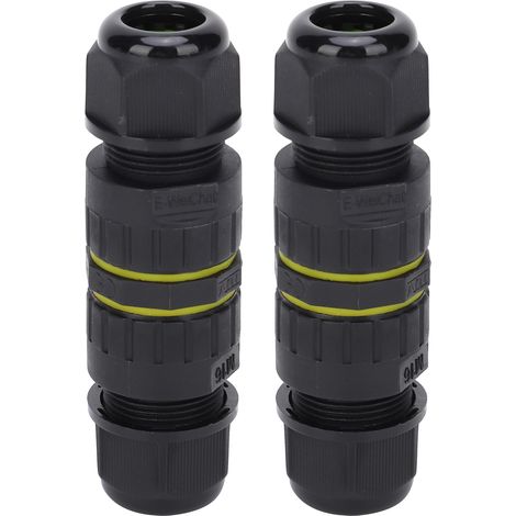 Waterproof connector M16-2P (sold in pairs) 7-10mm (1/5)