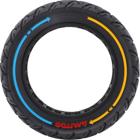 Pneu de trottinette électrique 10x2,5 en caoutchouc coloré antidérapant, structure alvéolaire, pour trottinette G30 (1/5)