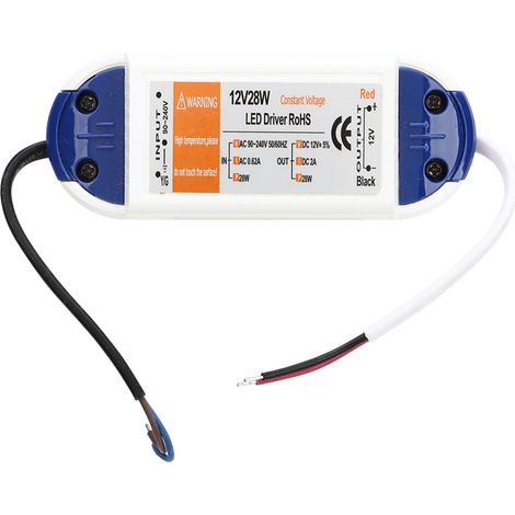 Alimentation LED 0.62A AC90‑240V vers DC12V Transformateur Adaptateur Driver pour Éclairage Maison 28W (1/5)