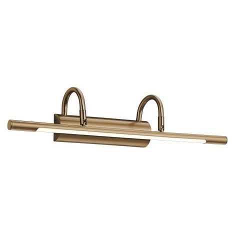 Cuadro Brass Trio Lighting Aplique de exhibición de luz LED ajustable (1/2)
