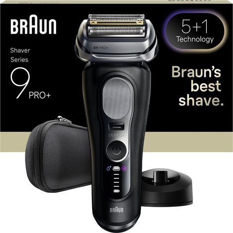 Rasoio elettrico - BRAUN - Series 9 9610s - 240 V - Autonomia 60 min - Nero (1/5)