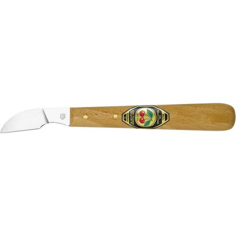Kirschen Kerbschnitzmesser Schnitzmesser mit Weißbuchenheft, lang - 3352000