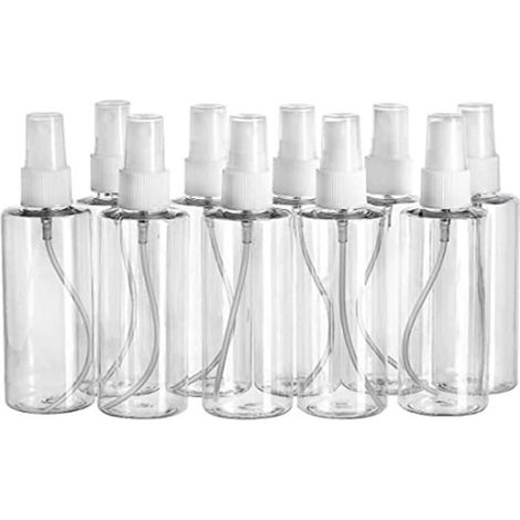 VAPORISATEUR VIDE 100ml Flacon Vaporisateur, Bouteille De Voyage Vide Plastique R-eacute,utilisables Transparent Atomiseur De P1578 (1/4)