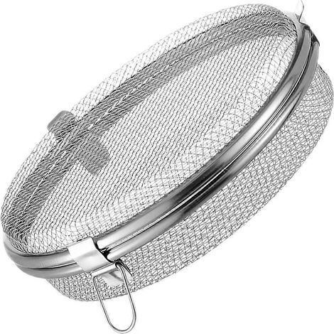 Rond maille boîte lave vaisselle couverts panier bouteille pièces rangement Baskets acier inoxydable Utensil Baby (1/5)
