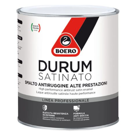 Durum satinato smalto antiruggine bianco confezione  0.75 lt