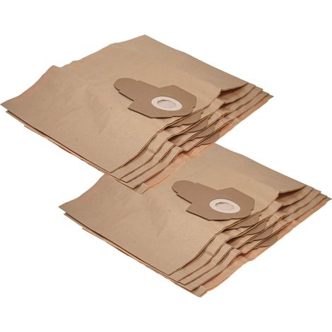 vhbw 10x sacchetto compatibile con Einhell TCVC 1500 aspirapolvere - 31,5cm x 19cm (1/4)
