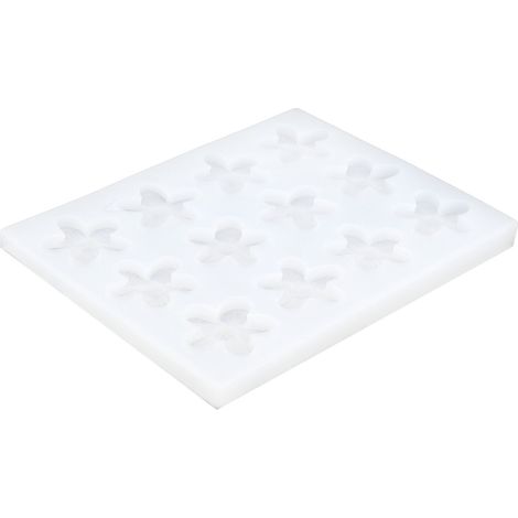 Moule à chocolat fleur silicone, moule à gâteau DIY, moule décoratif pour résine époxy et plâtre, moule pâtisserie en forme de fleur, réutilisable, outil de moulage créatif. (1/5)