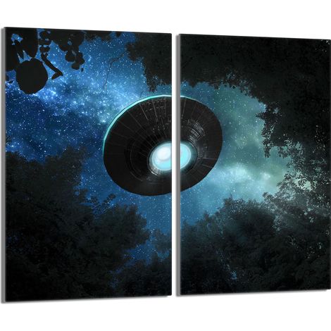 Piastra protettiva in vetro per stufa 2x30x52 UFO (1/5)