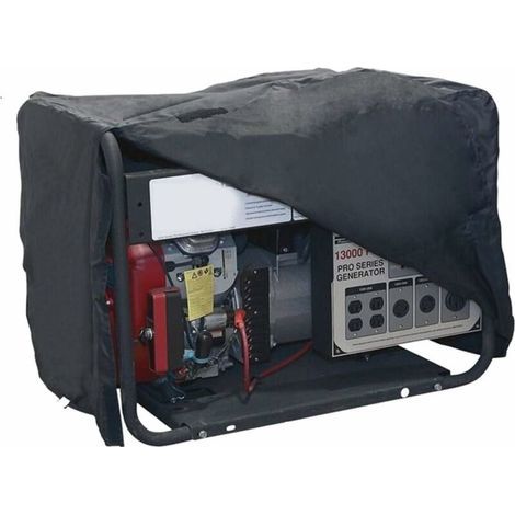 Waterproof Protective Cover for Furniture and Generator, 210D Oxford Polyester Protective Tarpaulin for Generators and Power Equipment (78X60X53cm) (1/5)