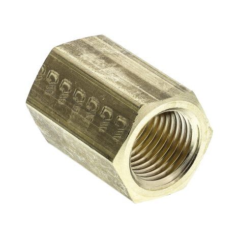 Manchon Laiton Droit Legris G Femelle 1/4pouce - Femelle 1/4pouce ( Prix pour Paquet de 5 )