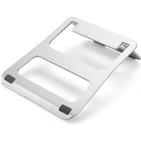 Support pour ordinateur portable en alliage d'aluminium, pliable et portable, antidérapant et dissipateur de chaleur.