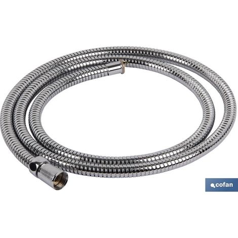 Flessibile doccia estensibile in acciaio inox 1,75/2,2 m (1/2)