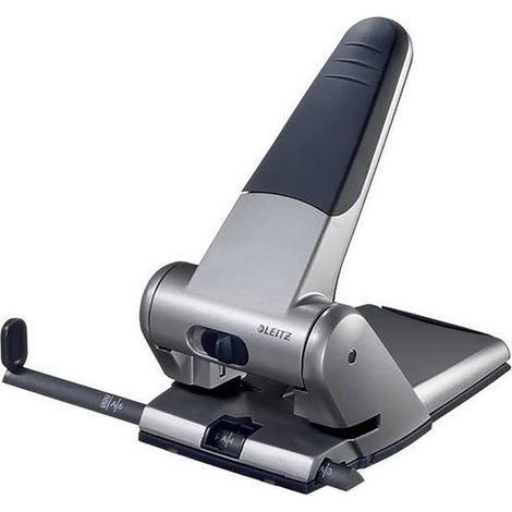 Leitz Heavy Duty Hole Punch 5180 perforador de papel 65 hojas Plata