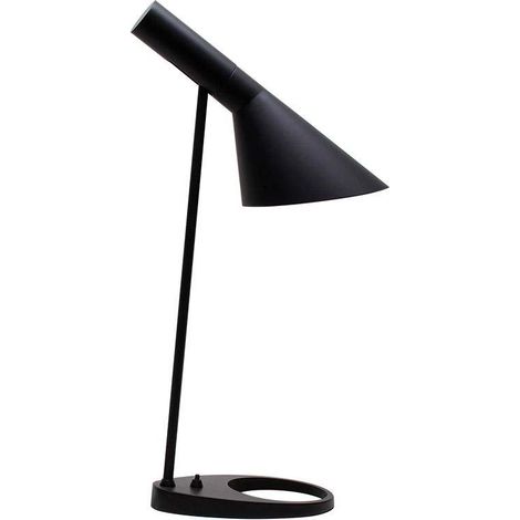 Lámpara JACOBSEN de mesa, réplica, Negro (1/4)