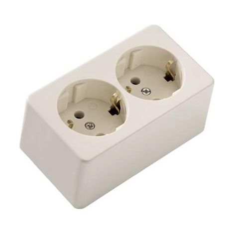 Elektrische Steckdose Kaiser 4024881950120 cremeweiß 16 Ampere