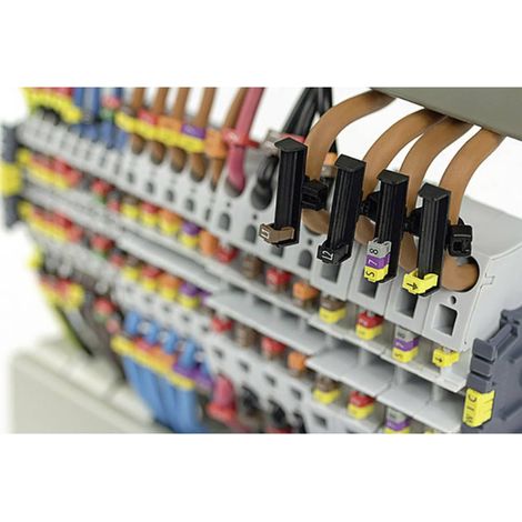 HellermannTyton WICA-ACT-BK-PA66HIRHS-BK (100) Clip segnafili 561-06000