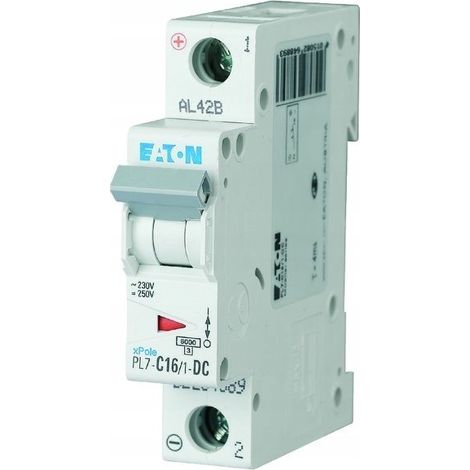 Interruttore Eaton pl7-c16/1-dc 16 A 250 V (1/3)