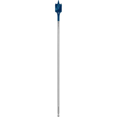 Bosch Accessories 2608900349 Mèche à bois plate 1 pièce 24 mm Longueur totale 400 mm tige hexagonale
