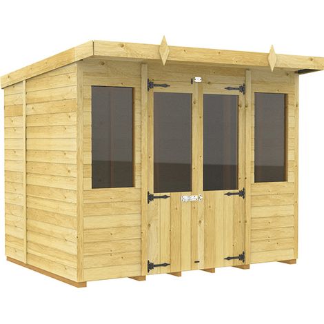 8 x 6 Pent Summer House