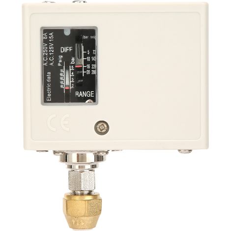 Pressostat électronique de régulation de pression pour compresseur d'air/d'eau (1/5)