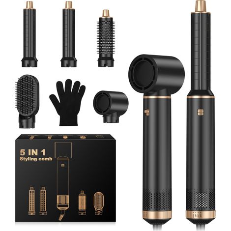 Air Brush 5 en 1 Hair Styler Airbrush 5 en 1 avec Seche Cheveux (1/5)