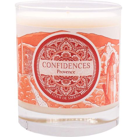 Bougie parfumée fleur de safran fabriquée en provence 180 g (1/3)