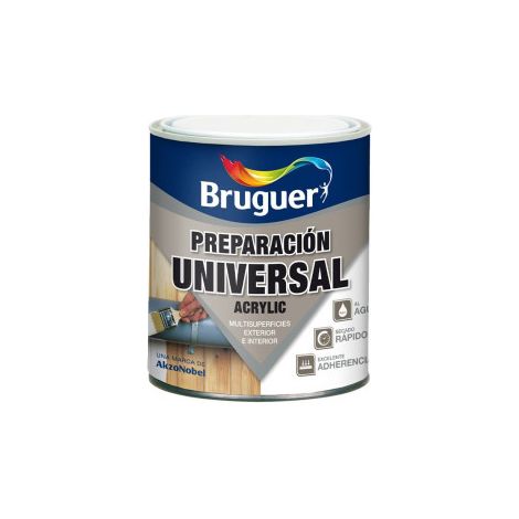 Peinture Bruguer Préparation Universelle Acrylique Blanc 0,75 L