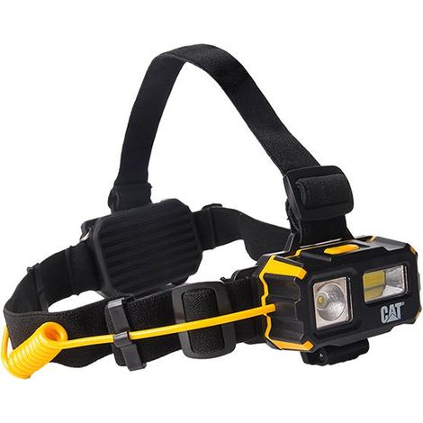Lampada torcia frontale ABS batteria AAA 250lm Led Cat - Caterpillar CT4120 (1/5)