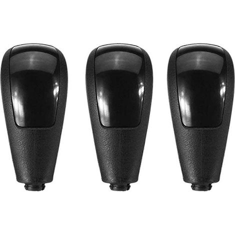 3 pièces Pommeau de levier de vitesse automatique pour voiture -- (1/5)