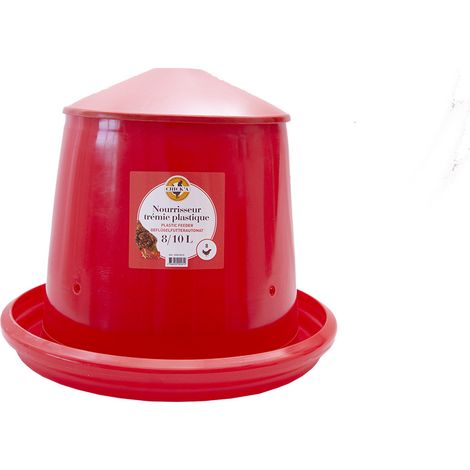 Nourrisseur à trémie plastique 8 à 10 l