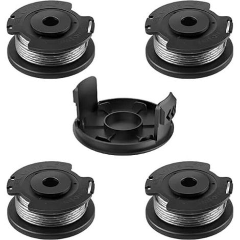 Bobine pour BOSCH. 4+1 bobines de rechange en nylon F016800569/F016800385. bobine pour Bosch EasyGrassCut. compatible avec 23SL/26S (diamètre 1.65 mm. longueur 4.9 m). (1/5)