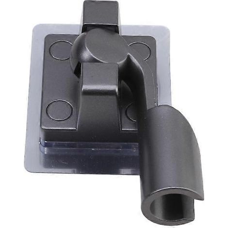 Support universel pour pommeau de douche, support mural à ventouse pour robinet de douche, base de fixation pour pommeau de douche à main, accessoires de salle de bain, gris. (1/5)