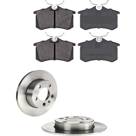 KIT FRENI POSTERIORI compatibile con SKODA KAMIQ (NW4) - DISCHI + PASTIGLIE OEM: P 85 020 / 16883 /SOSTITUZIONE DIRETTA/BASSA POLVERE/SILENZIOSO (1/5)