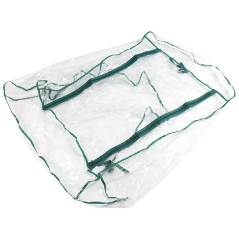 RHG Serre de Jardin Chaude 69 x 49 x 160 cm, Serre de Fleurs et Plantes pour Jardinage en Plein Air (1/5)