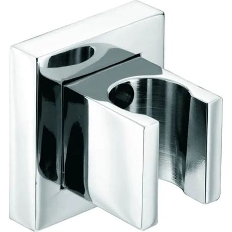 Bossini - Supporto Doccia Quadro Fisso Con Rosone In Ottone Cromato