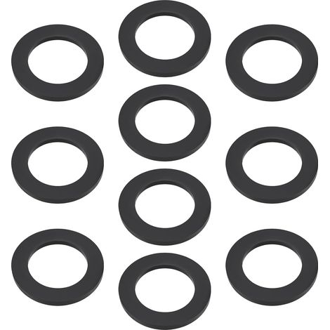 Store Lot de 10 joints en caoutchouc SBR résistants à l'huile pour l'industrie, la voiture, la maison et le commerce, diamètre intérieur 25 mm, diamètre extérieur 38 mm, épaisseur 3 mm (1/5)
