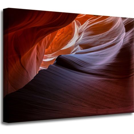 Leinwanddruck Natur Antelope Canyon 40 x 30 cm